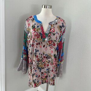 Elegant Floral Women's Tunic